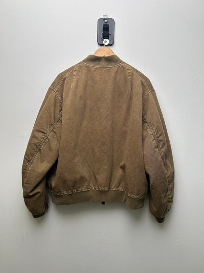 New Miu Miu Olive/Brown Work Jacket size 44(M/L)
