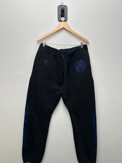 New Chrome Heart Black Blue Sweatpants size XL