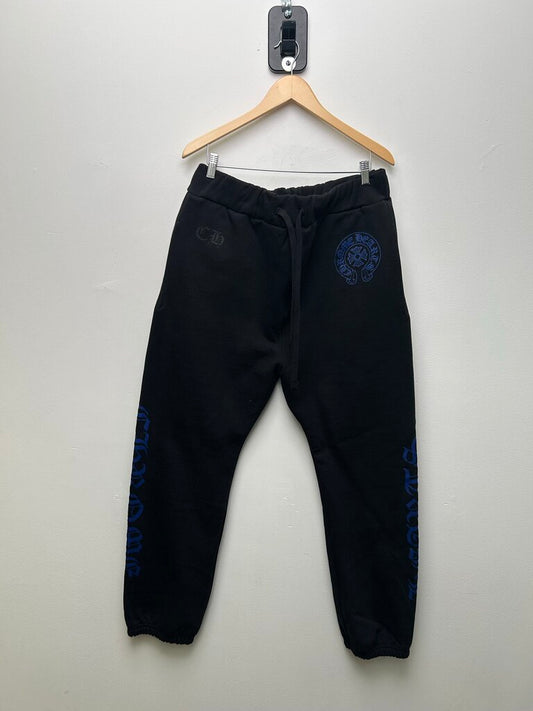 New Chrome Heart Black Blue Sweatpants size XL