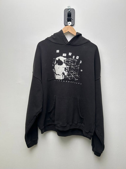 Preowned ERD Mary Lies Black Hoodie sz.L