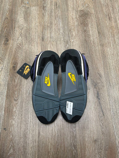 New Jordan 4 Lakers Size 8.5