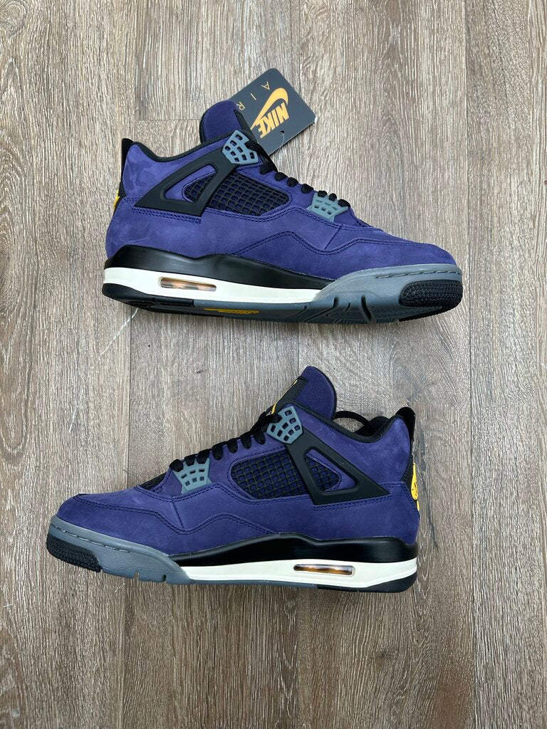 New Jordan 4 Lakers Size 8.5