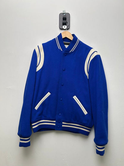 Preoned YSL Teddy Jacket Blue Size 48