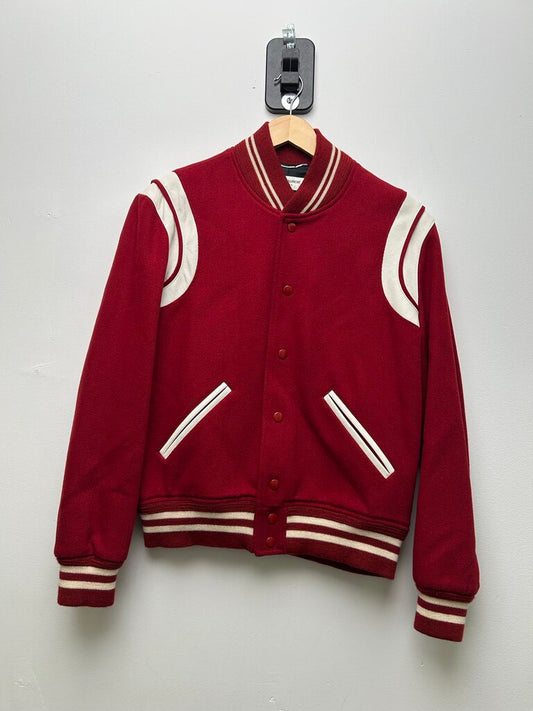 Preoned YSL Teddy Jacket Red Size 48