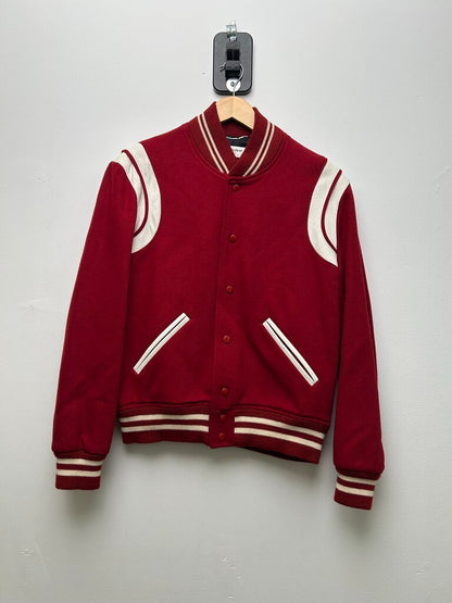 Preoned YSL Teddy Jacket Red Size 48