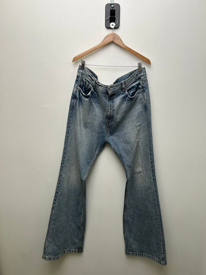 Preowned Balenciaga Lightwash Flare Denim Size Large
