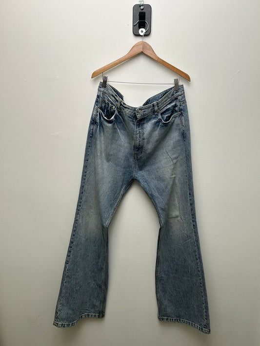 Preowned Balenciaga Lightwash Flare Denim Size Large