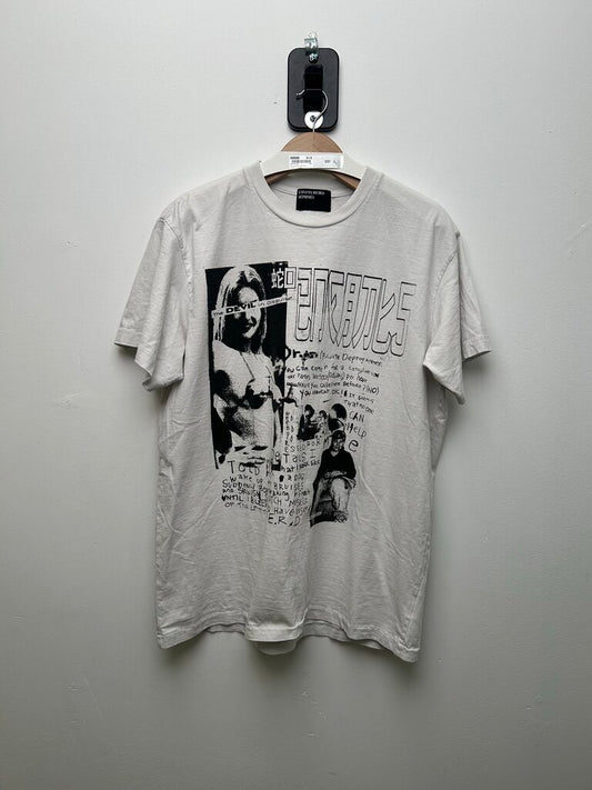 Preowned ERD White Devil in Disguise Tee Size XL