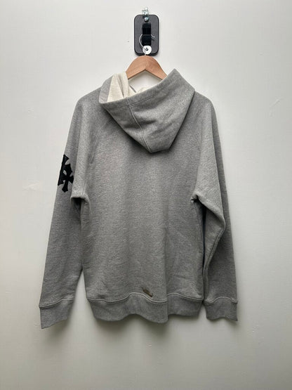 New Chrome Hearts Grey Black Paper Jam Hoodie Sz.Large