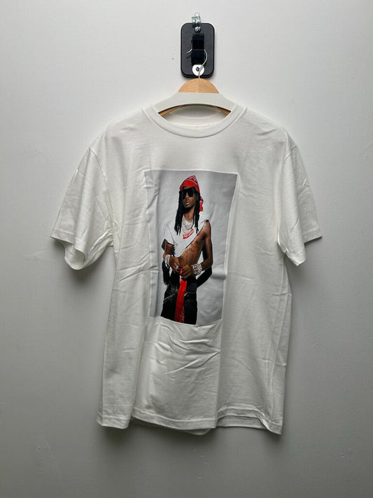 New Supreme Playboi Carti Tee White Size Large
