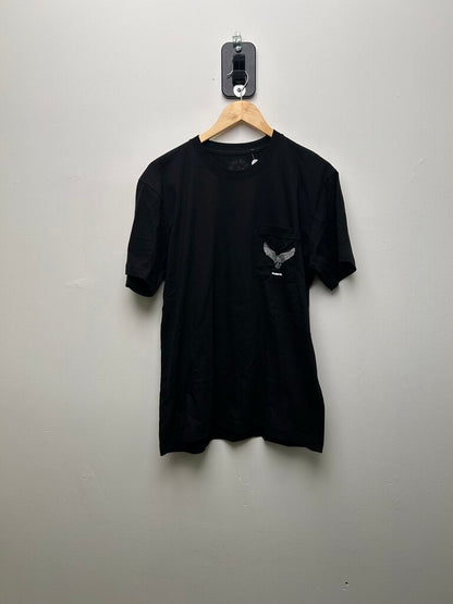 New Chrome Hearts Black Foti Pocket Tee Size Large