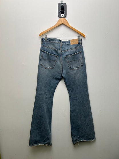 Preowned Balenciaga Lightwash Flare Denim Size 30