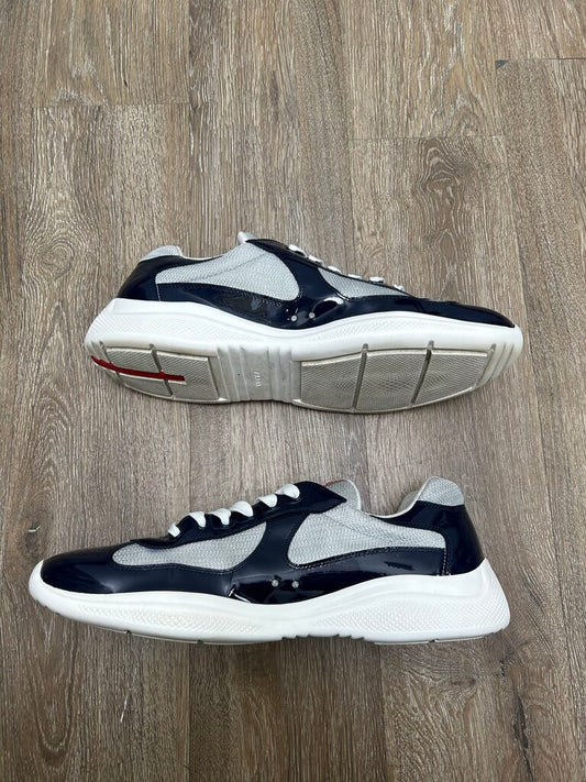 Preowned Prada Americas Cup Navy sz.13(14M)