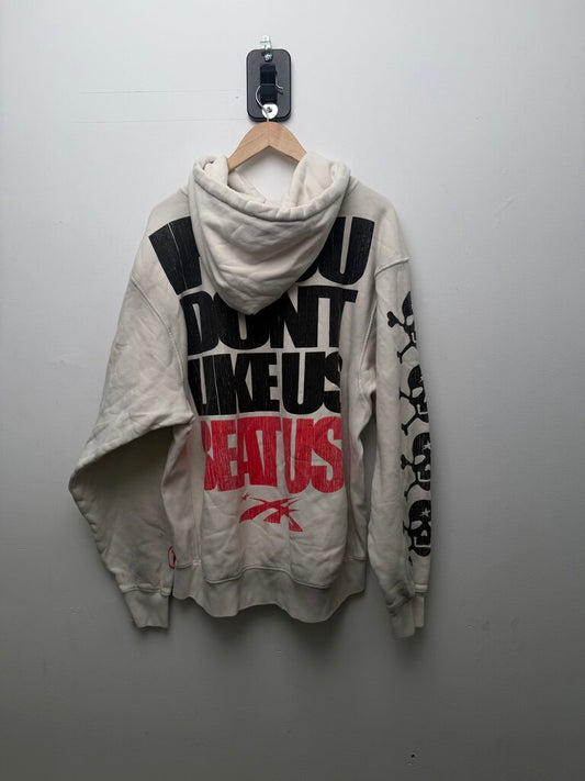 Preowned Hellstar Sports White Distressed Hoodie sz.XL