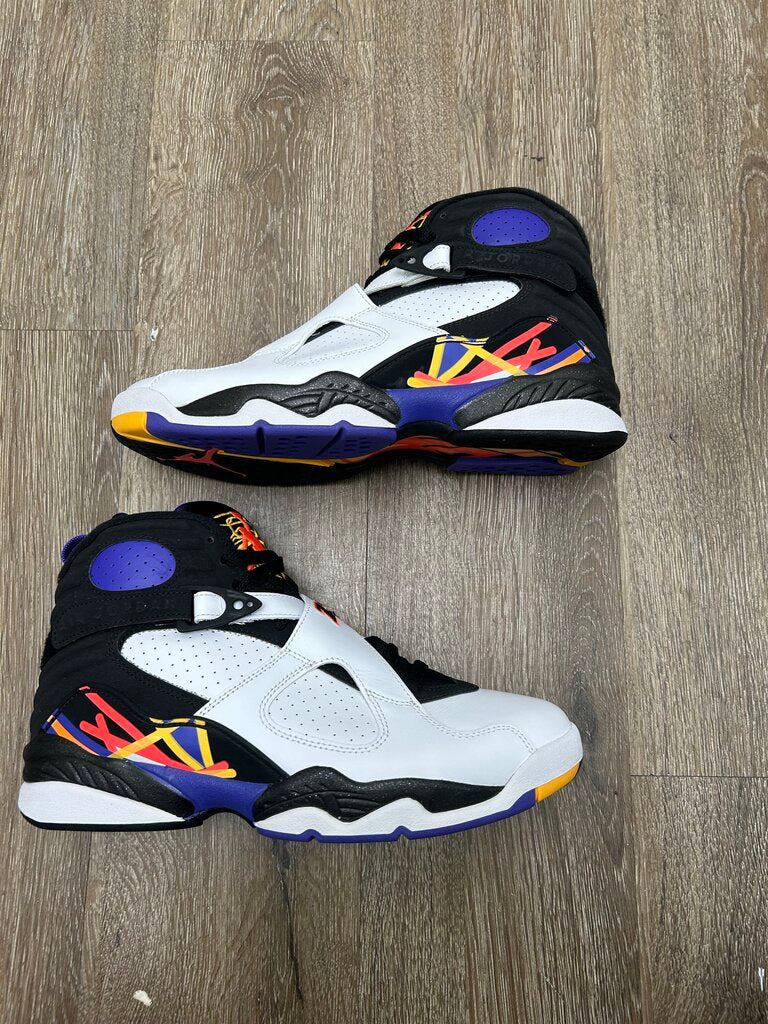 New Jordan 8 Three Peat Sz.8