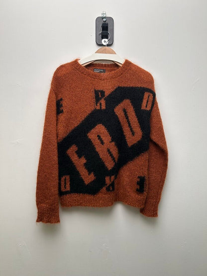 Preowned ERD Orange Sweater Size Small