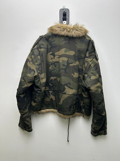New Project GR Camo Parka Jacket Size 2