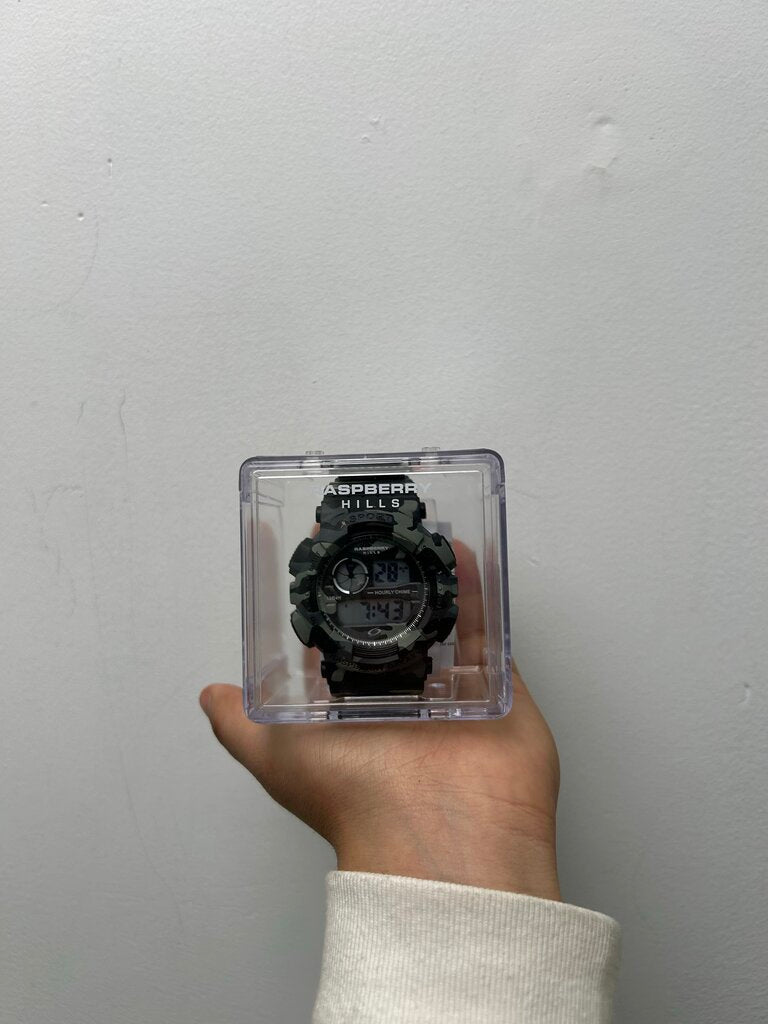 New Gv Gallery. Black Green Camo Watch