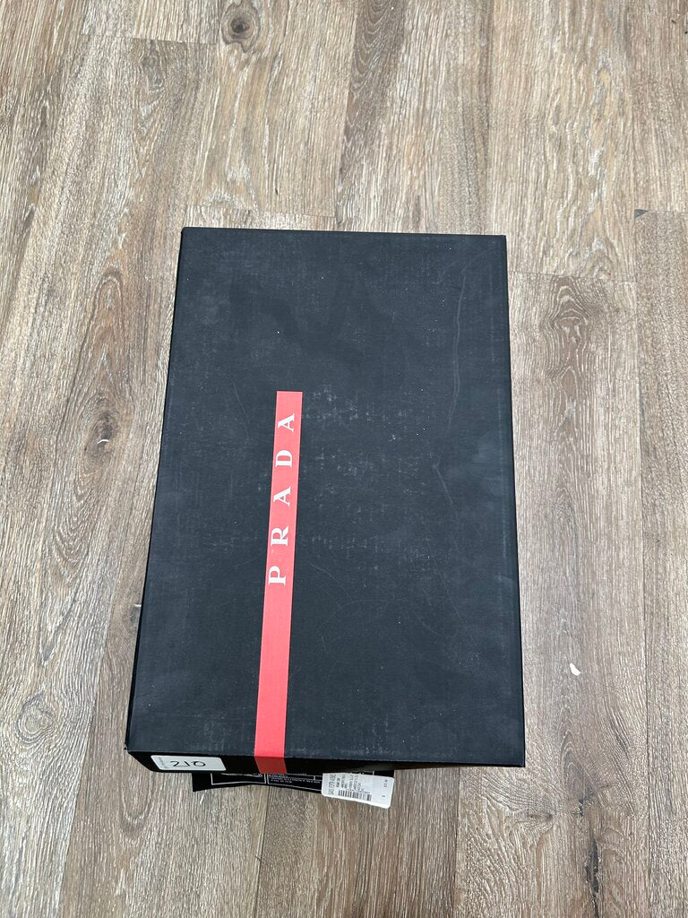 Preowned Prada Rubber America Cup Grey Grey size 42