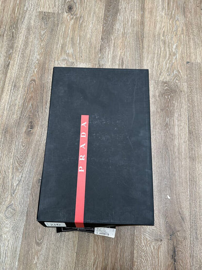 Preowned Prada Rubber America Cup Grey Grey size 42