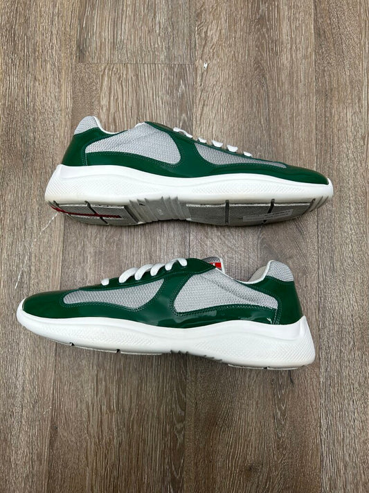 Preowned Prada America Cup Green size 8(10)