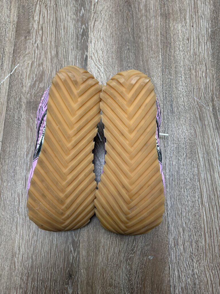 Preowned Bottega Orbit Pink Silver Sz.38