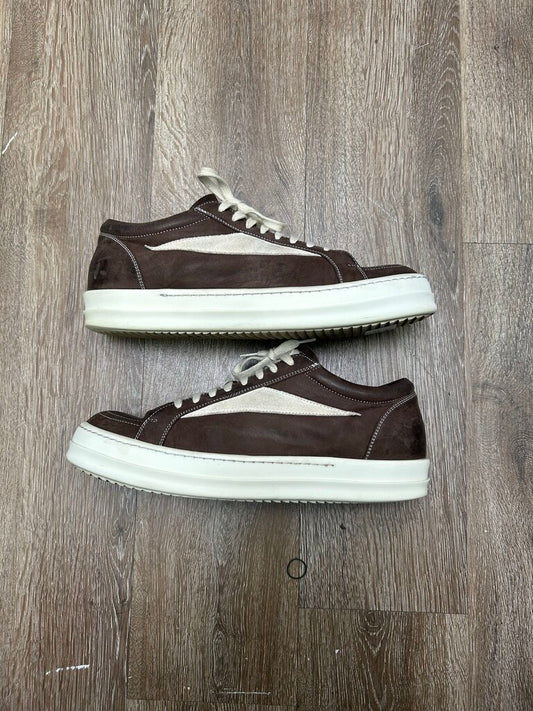 Preowned Rick Owens Vans Brown Milk sz.44(NO BOX)