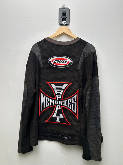 Preowned HMDD Grey Hockey Jersey Sz 2XL