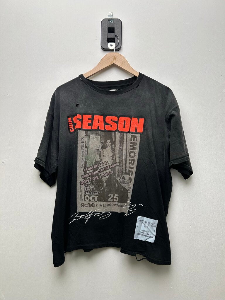 New HMDD Chim Season Vintage Tee size M