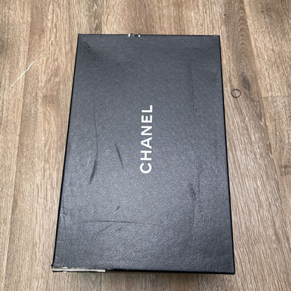 Preowned Chanel Navy mini cc Sneaker sz.42