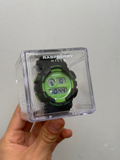 New Gv Gallery Black Green Watch