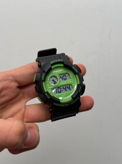 New Gv Gallery Black Green Watch