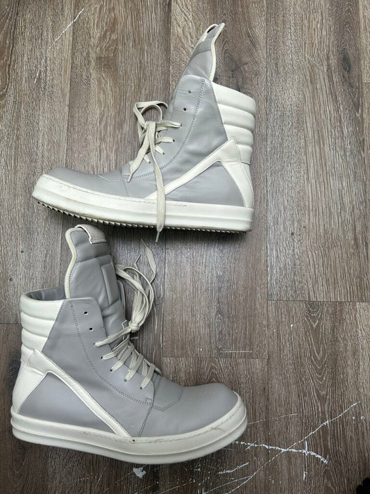Preowned Rick Owens Grey Milk Geobasket sz.43