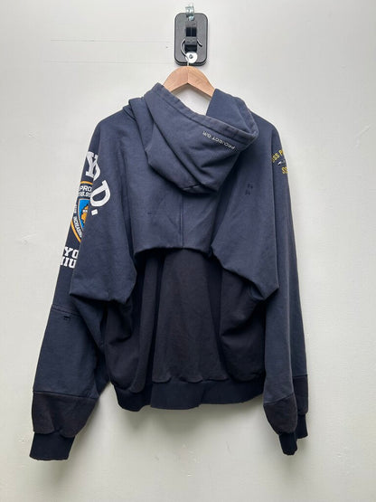 New Project G/R Navy Zip Hoodie size 2(M/L)