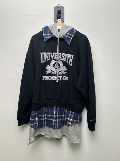 New Project G/R Hybrid Universite Crewneck Flannel size 2(M/L)