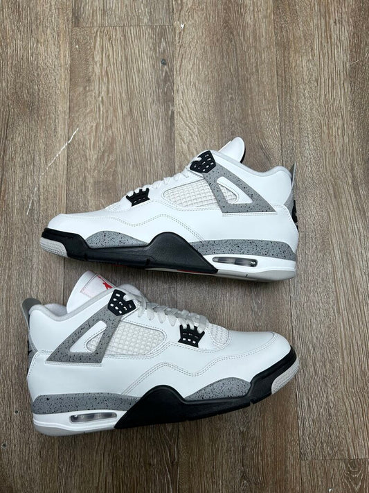 New Jordan 4 White Cement Sz.12