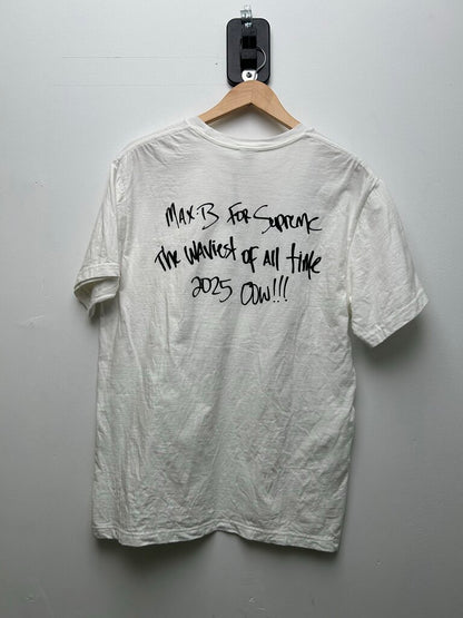Supreme Mx B tee Sz M