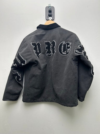 New Supreme Work Spell Out Black Sz.Small