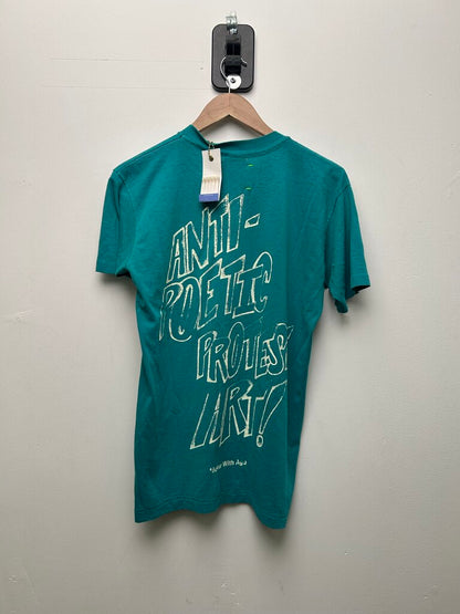 New Better With Age Teal Tee Size Medium