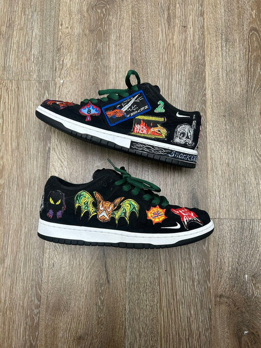 Preowned Nike Dunk SB Neck Face sz.9.5