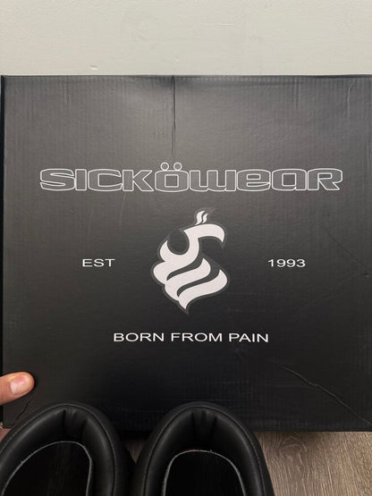 New Sicko Boot Black Mohair Size 43
