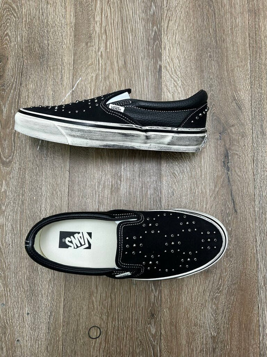 New Vans Black Pearl Slip On Size 9