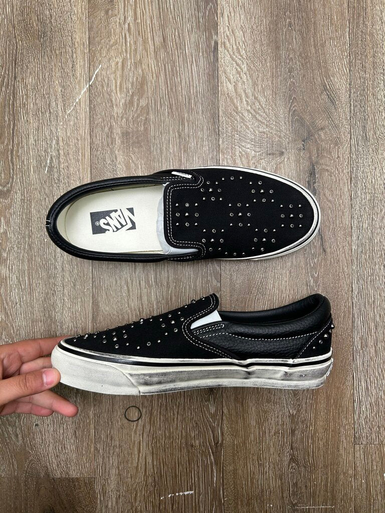 New Vans Black Pearl Slip On Size 9.5