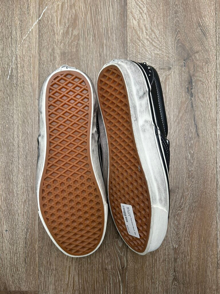 New Vans Black Slip On Pearlized Size 10.5