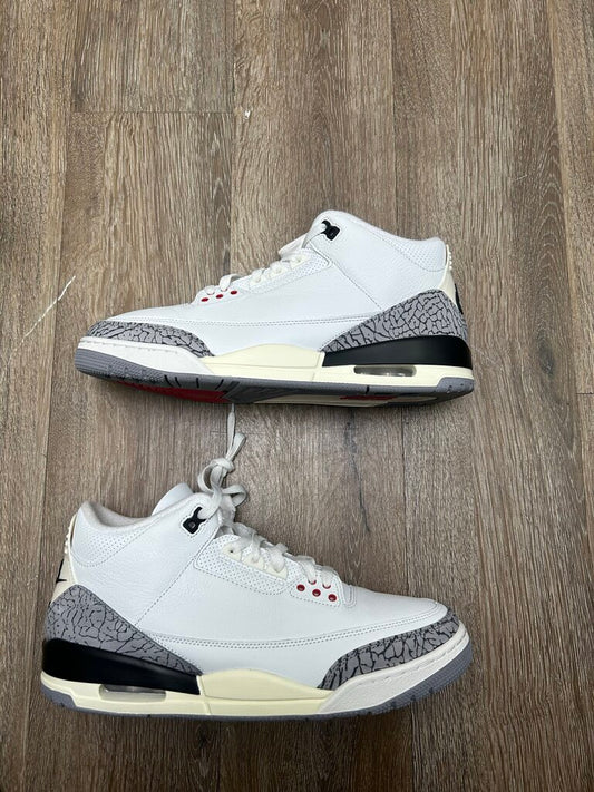 Preowned Jordan 3 White Cement Sz.11.5