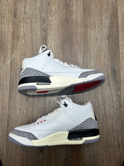 Preowned Jordan 3 White Cement Sz.11.5