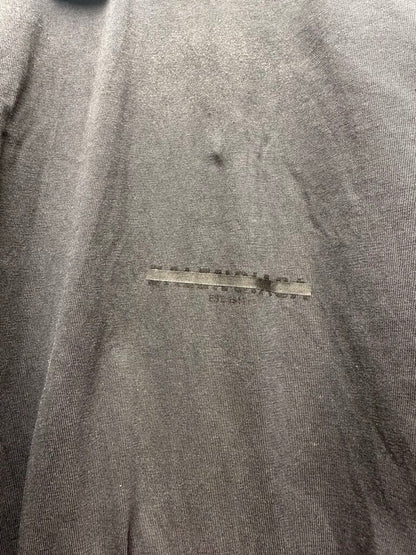 Preowned Balenciaga Black Line Logo Tee Size Large