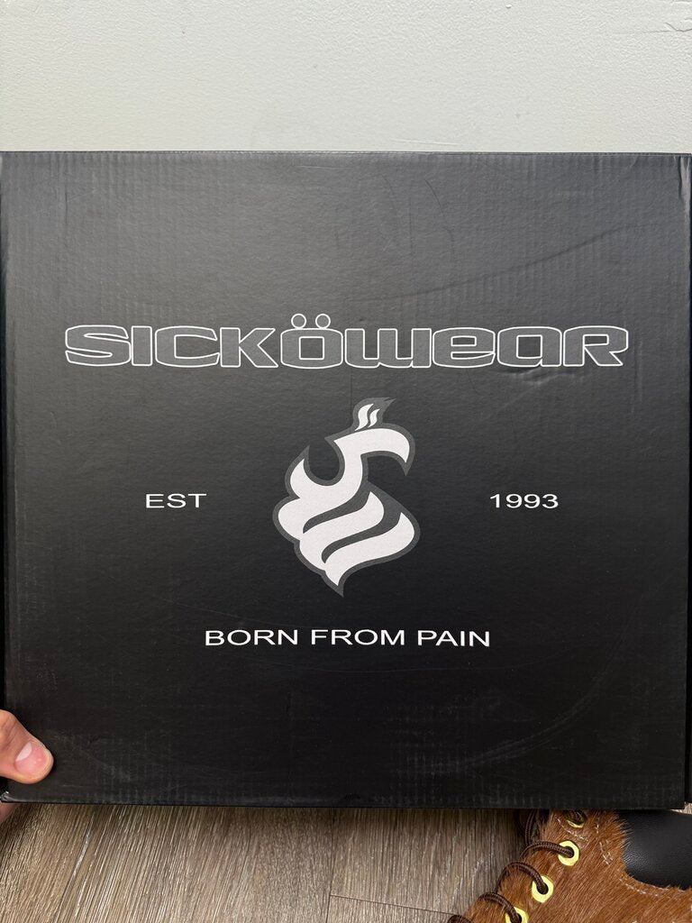 New Sicko Mohair Brown Boots Size 46