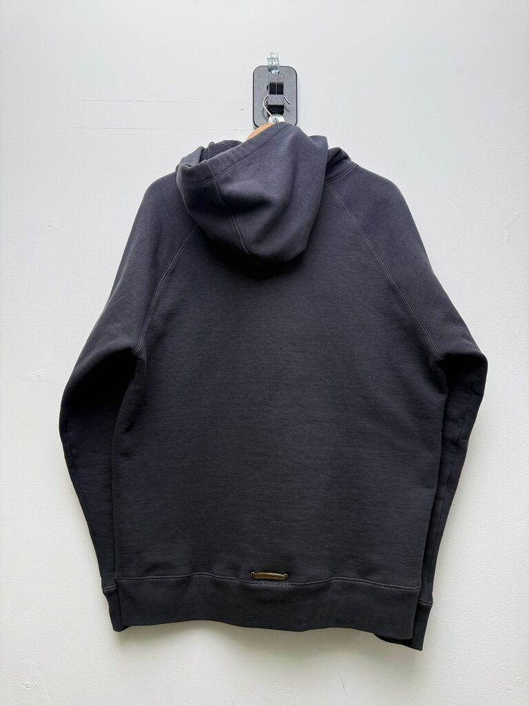 Preowned Chrome Heart Blue Red Paper Jam Hoodie size L