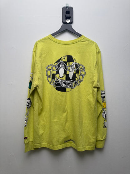 Preowned Chrome Heart Matty Lime L/S size 2XL